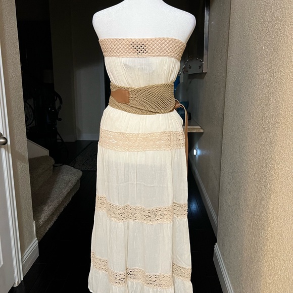 - #397 Crochet Trimmed Maxi - Picture 6 of 14